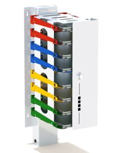Powergistics Core 8 Tower Charging Solution for Chromebooks, Laptops and Tablets 