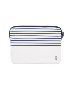 MW Basic Sleeve for MacBook Pro with and without TouchBar White/Blue 13in