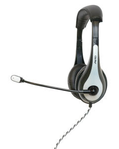 AVID AE-36 Headset with 3.5mm Jack in White