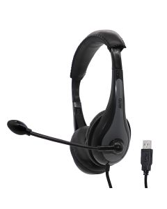 AVID AE-39 USB Headset, Grey (USB-A)