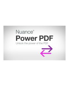 Nuance Power PDF 5 - Business, Includes License Server 1 Years Initial M&S Level G (1,000-2,499 users)