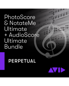 Avid Sibelius Ultimate Perpetual License NEW + PhotoScore and NotateMe Ultimate + AUDIOScore Ultimate (9938-30111-00)