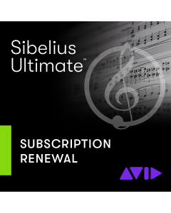 Avid Sibelius Ultimate 1-Year Subscription RENEWAL (9938-30112-00)