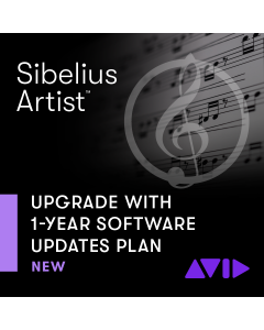 Avid Sibelius Artist Upgrade with 1-Year Software Updates Plan (NEW) (9938-30096-00)