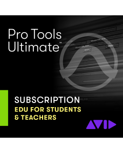 Avid Pro Tools Ultimate Annual Paid Annually Subscription for EDU Students & Teachers Electronic Code - NEW (9938-31000-00)