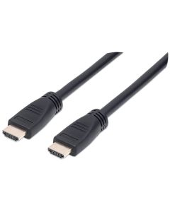 Manhattan HDMI Cable with Ethernet (CL3 rated, suitable for In-Wall use), 4K@60Hz (Premium High Speed), 8m