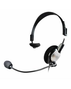 Andrea NC-181 Monaural Computer Headset with Twin 3.5mm Plugs