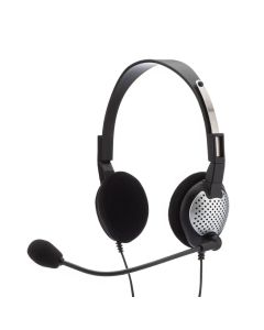 Andrea NC-185VM Stereo Computer Headset with Volume/Mute Controls with USB A Connector