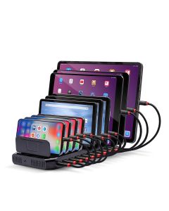 Lindy 10 Port USB Charging Station for Tablets & Smartphones