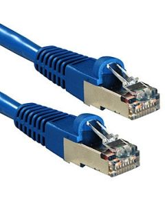 Lindy 1.5m CAT6a S/FTP LS0H Snagless Gigabit Network Cable, Blue