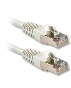 Lindy 0.3m CAT6a S/FTP LS0H Snagless Gigabit Network Cable, White