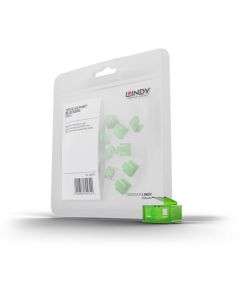 Lindy RJ45 Port Locks GREEN 20pcs