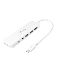 J5Create JCD373-N USB-C® Multi-Port Hub with Power Delivery