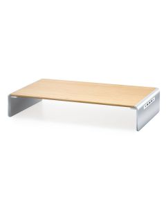J5 Create JCT425 Wood Monitor Stand with Docking Station