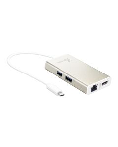 J5Create JCA374-N USB-C™ Multi-Adapter - HDMI™/Ethernet/USB™ 3.1 HUB/PD 2.0
