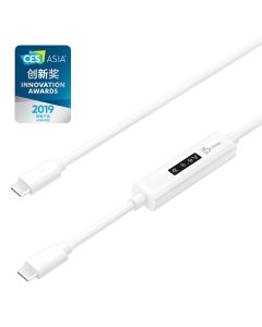 J5Create JUCP14-N USB-C Dynamic Power Meter Charging Cable to USB-C