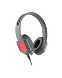 Z Brenthaven Edge Rugged Headset w/ Red 3.5mm Adapter - Gray