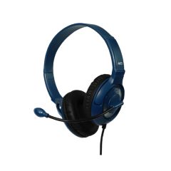AVID AE-55 Headset with 3.5mm Jack in Blue and Silver