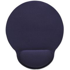 Manhattan Wrist Gel Support Pad and Mouse Mat, Blue, 241 × 203 × 40 mm, non slip base