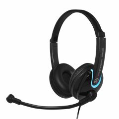 Andrea EDU-255 Stereo Computer Headset with Twin 3.5mm Jack Plugs
