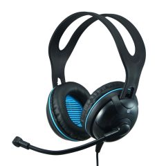 Andrea EDU-455-USB Over Ear Stereo Computer Headset with USB-A Connector
