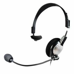 Andrea NC-181VM Monaural Headset and with Volume/Mute Controls with USB A Connector