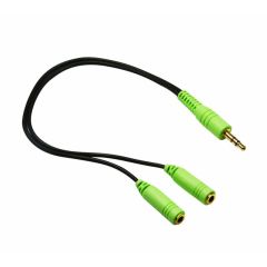 Andrea Y-100 Green Splitter Cable