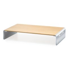 J5Create JCT425-N Wood Monitor Stand with Docking Station