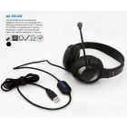 AVID AE-55 Headset with USB-A Plug in Blue