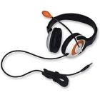 AVID AE-55 Black and Orange Headset with USB-C Plug