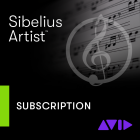 Avid Sibelius Artist 1-Year Subscription - NEW (9938-30098-00)