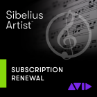 Avid Sibelius Artist Subscription - RENEWAL (9938-30132-00)