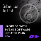 Avid Sibelius Artist Upgrade with 1-Year Software Updates Plan (NEW) (9938-30096-00)