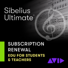 Avid Sibelius Ultimate 1-Year Subscription RENEWAL -- Education Pricing (9938-30113-00)