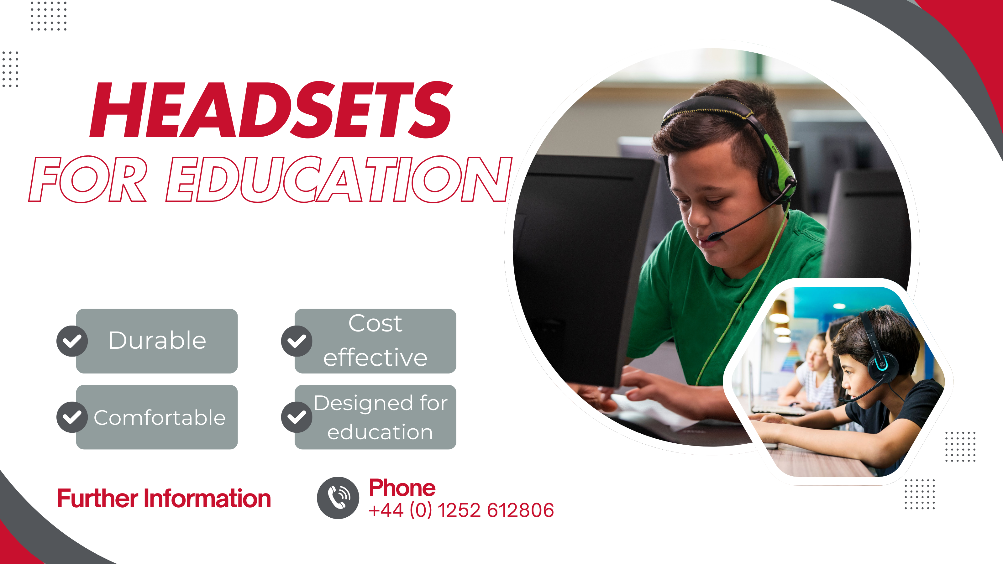 Education headsets